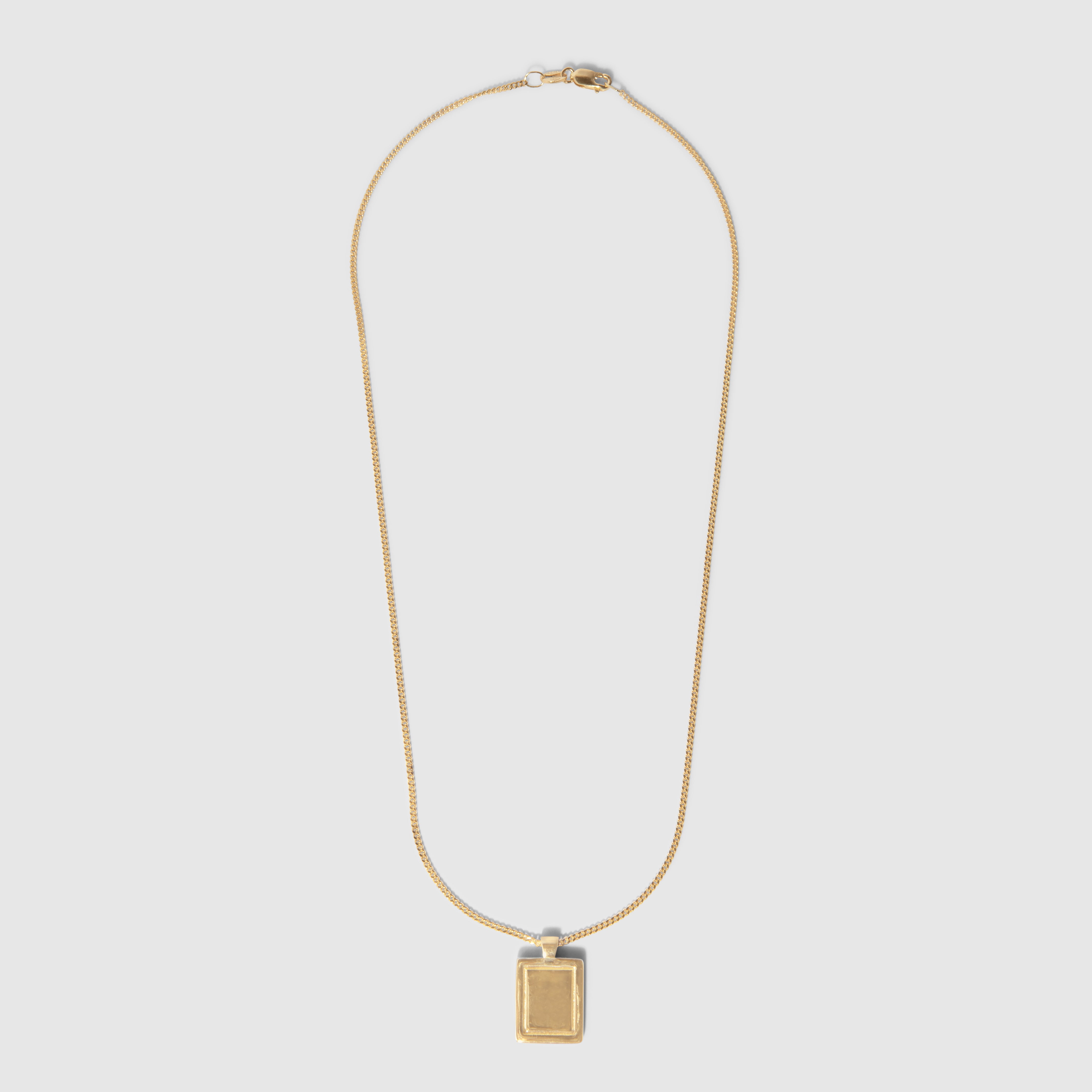 Postcard Pendant ~ 9ct Yellow Gold