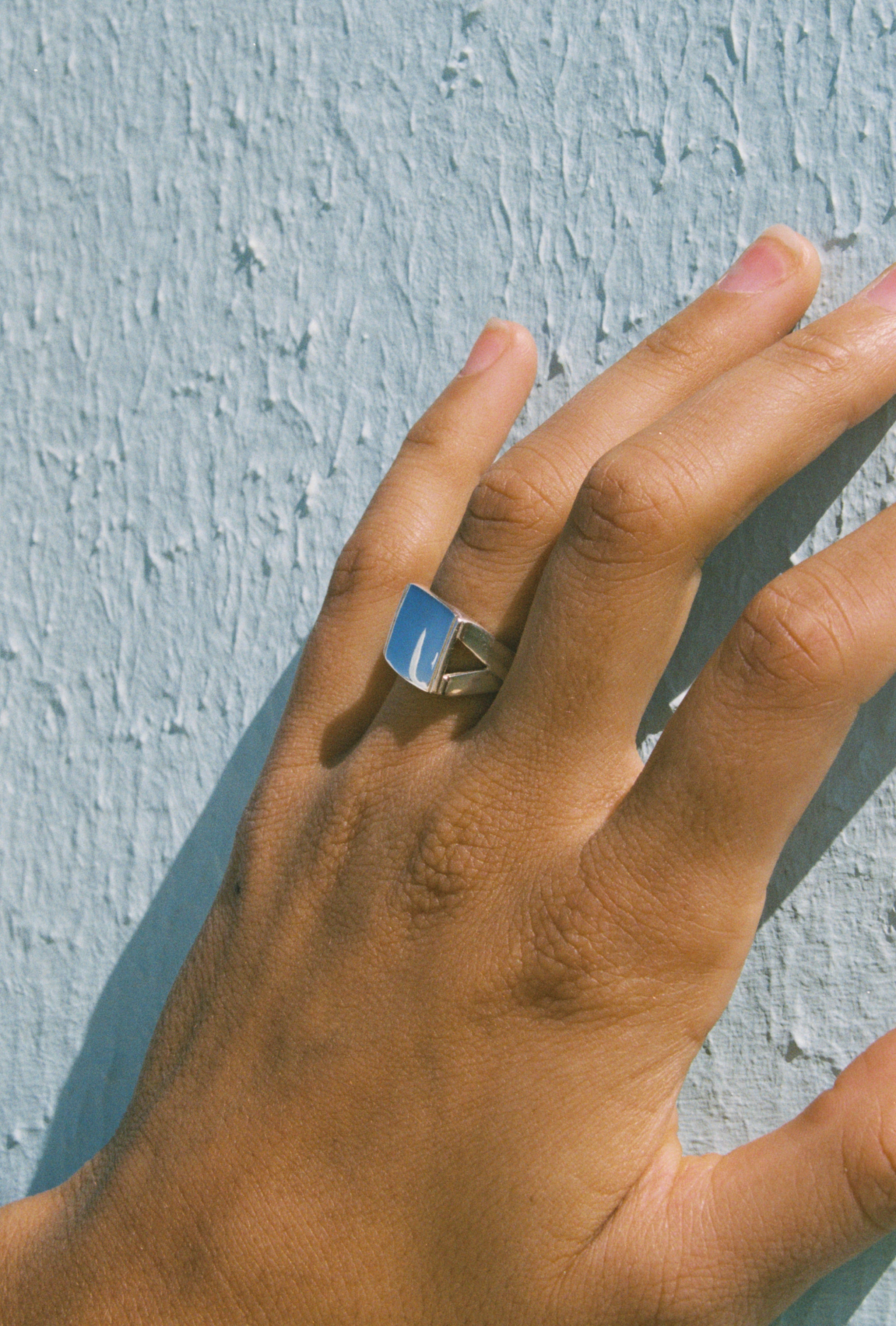 Ornament Signet Ring ~ Sterling Silver