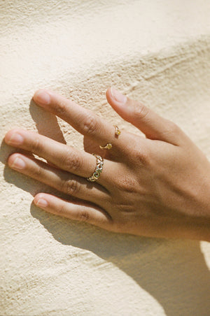 Cupid's Harp Ring ≈ 9ct Yellow Gold