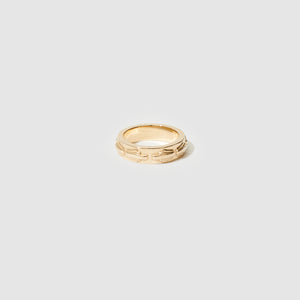 Deco Ring ~ 9ct Yellow Gold