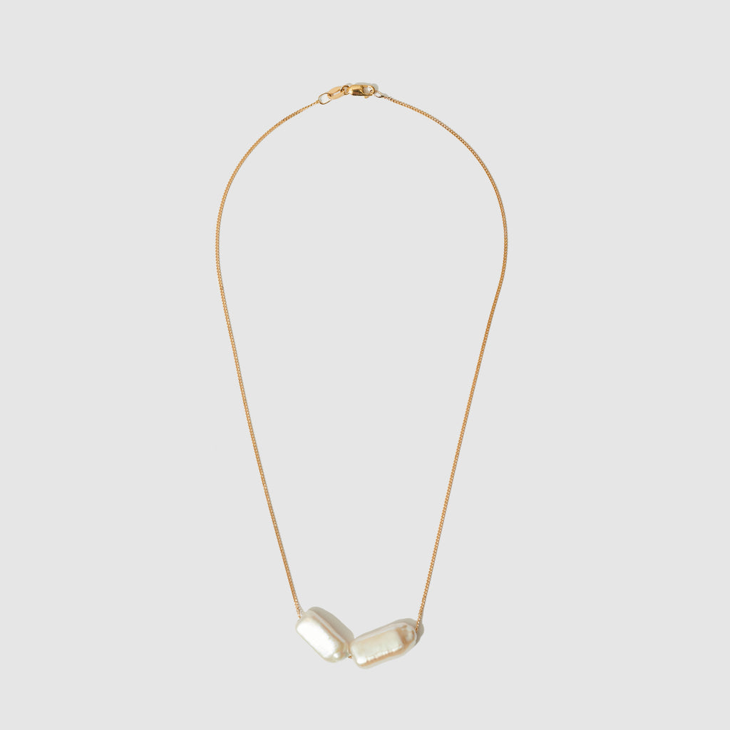 Rectangle Necklace ~ 9ct Yellow Gold