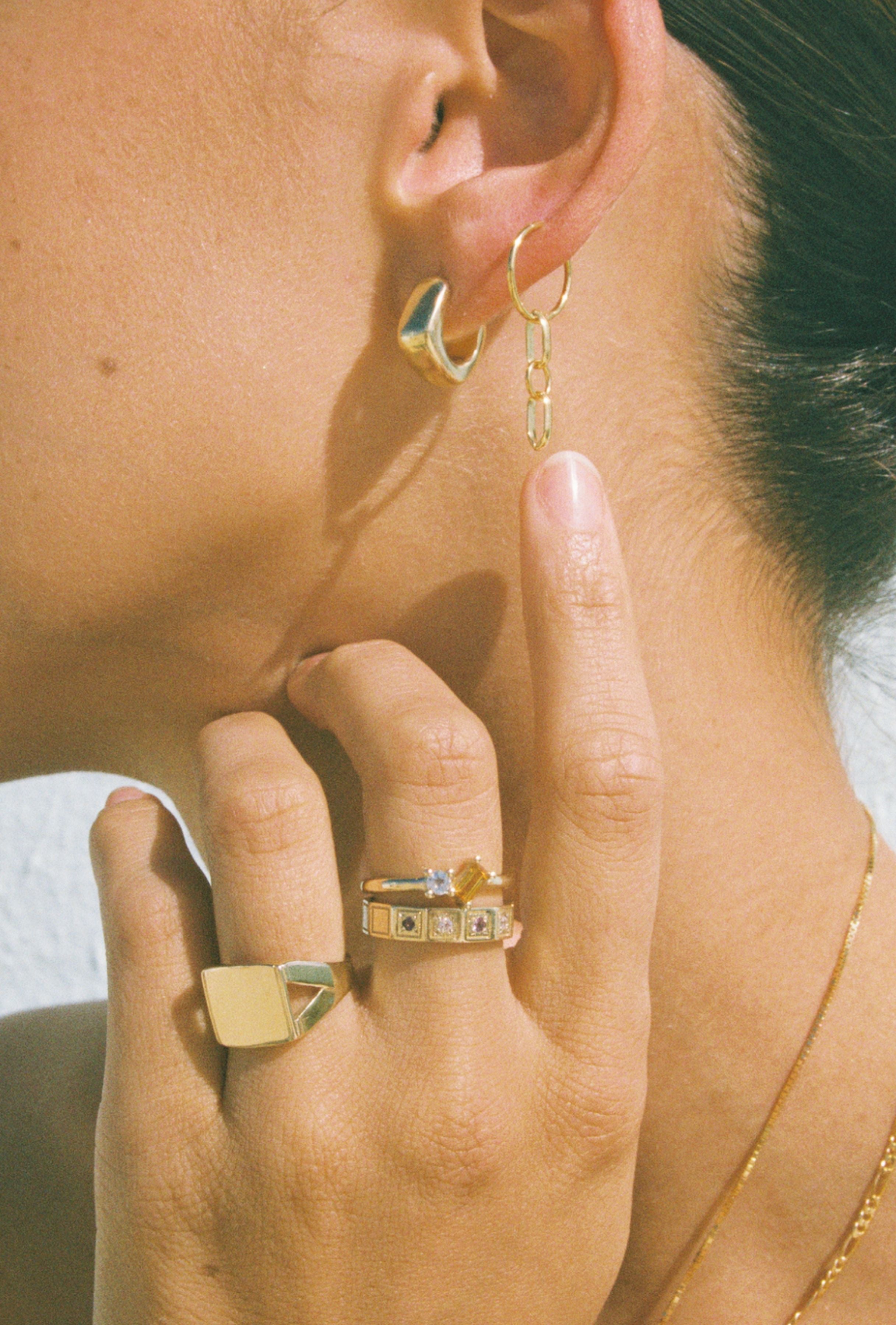 Gold Plated Earring Refurbish