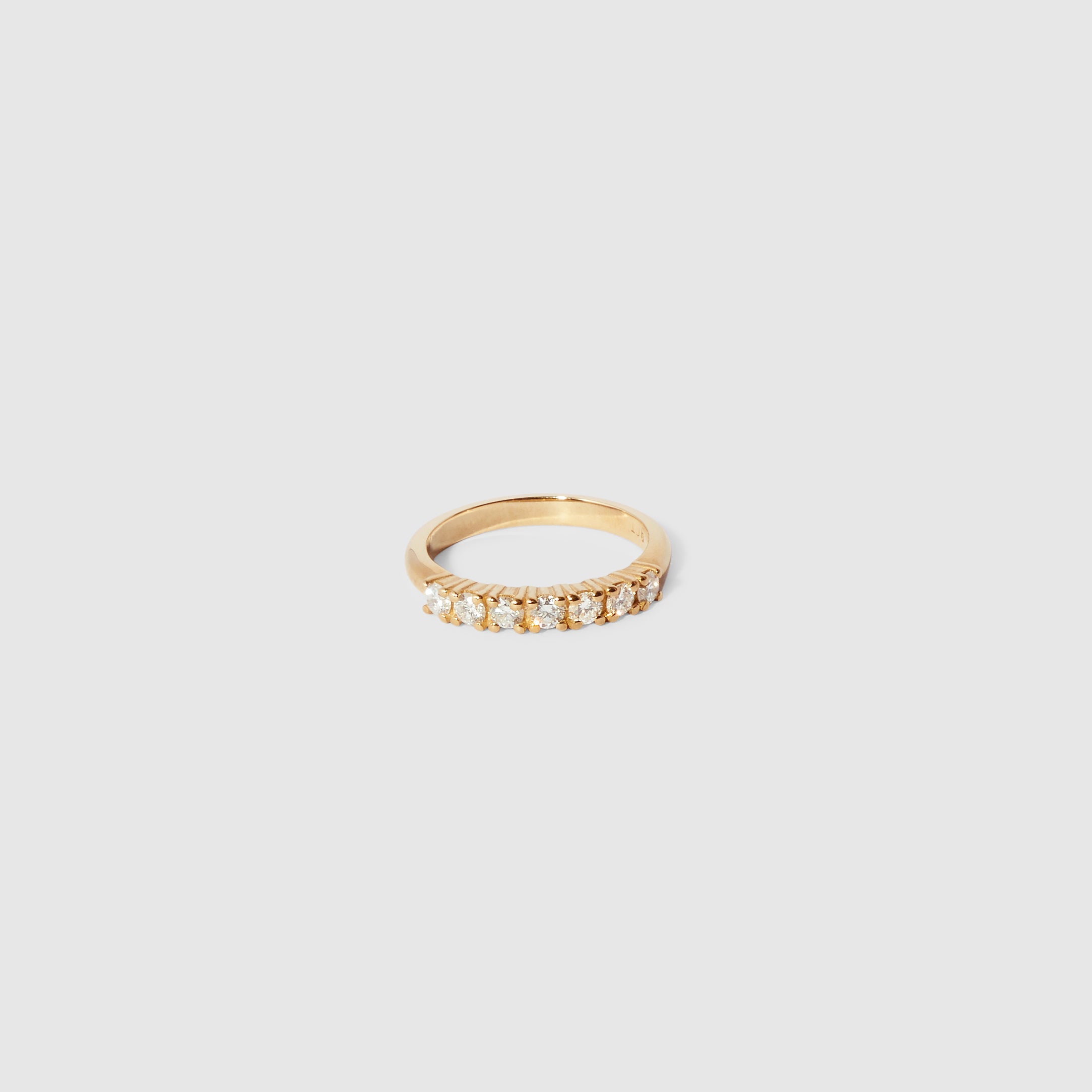 Seven Stone Band with Diamonds