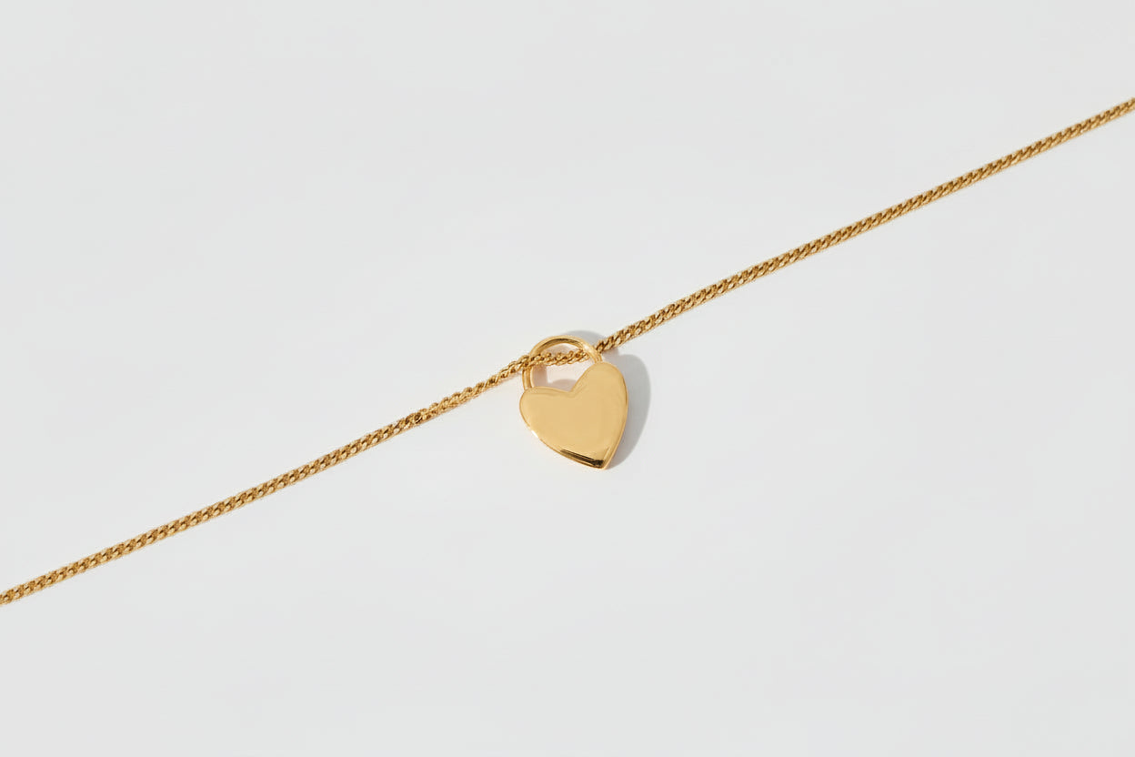 Heart Pendant ~ 9ct Yellow Gold