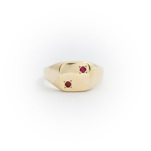 Dice Ring ~ 9ct Yellow Gold