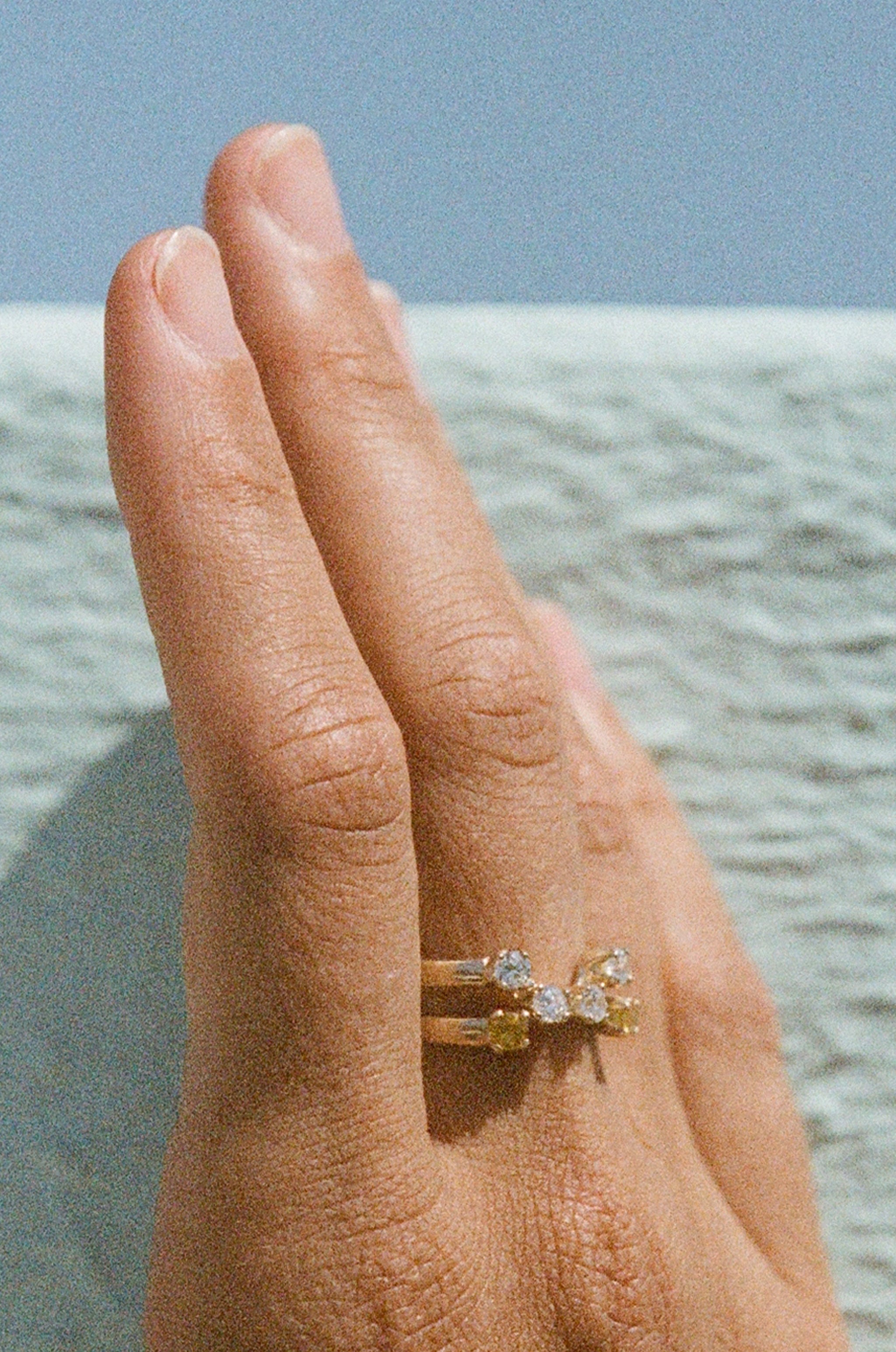 Four Stone Ring ~ Diamonds