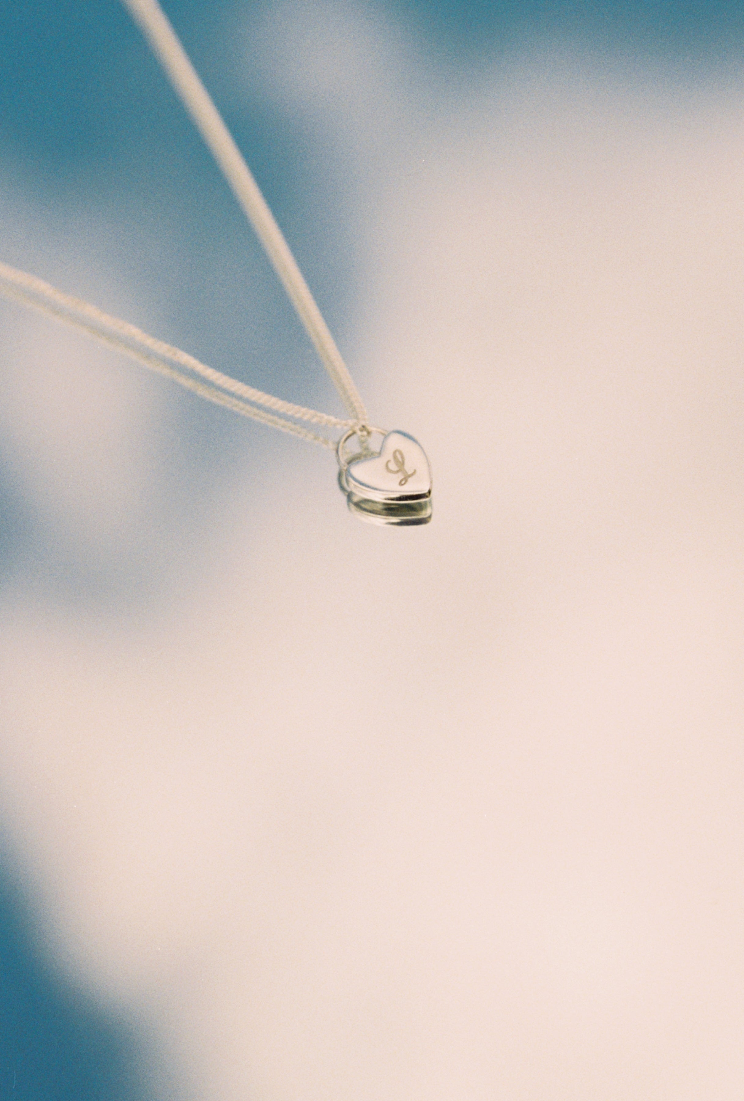 Heart Pendant ~ Engraved