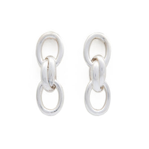 Chain Earrings ~ Sterling Silver