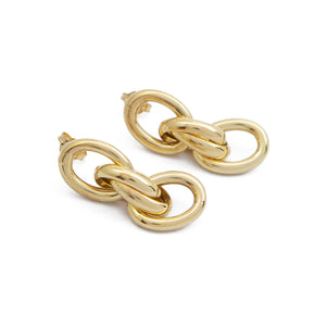Chain Earrings ~ Gold Plated