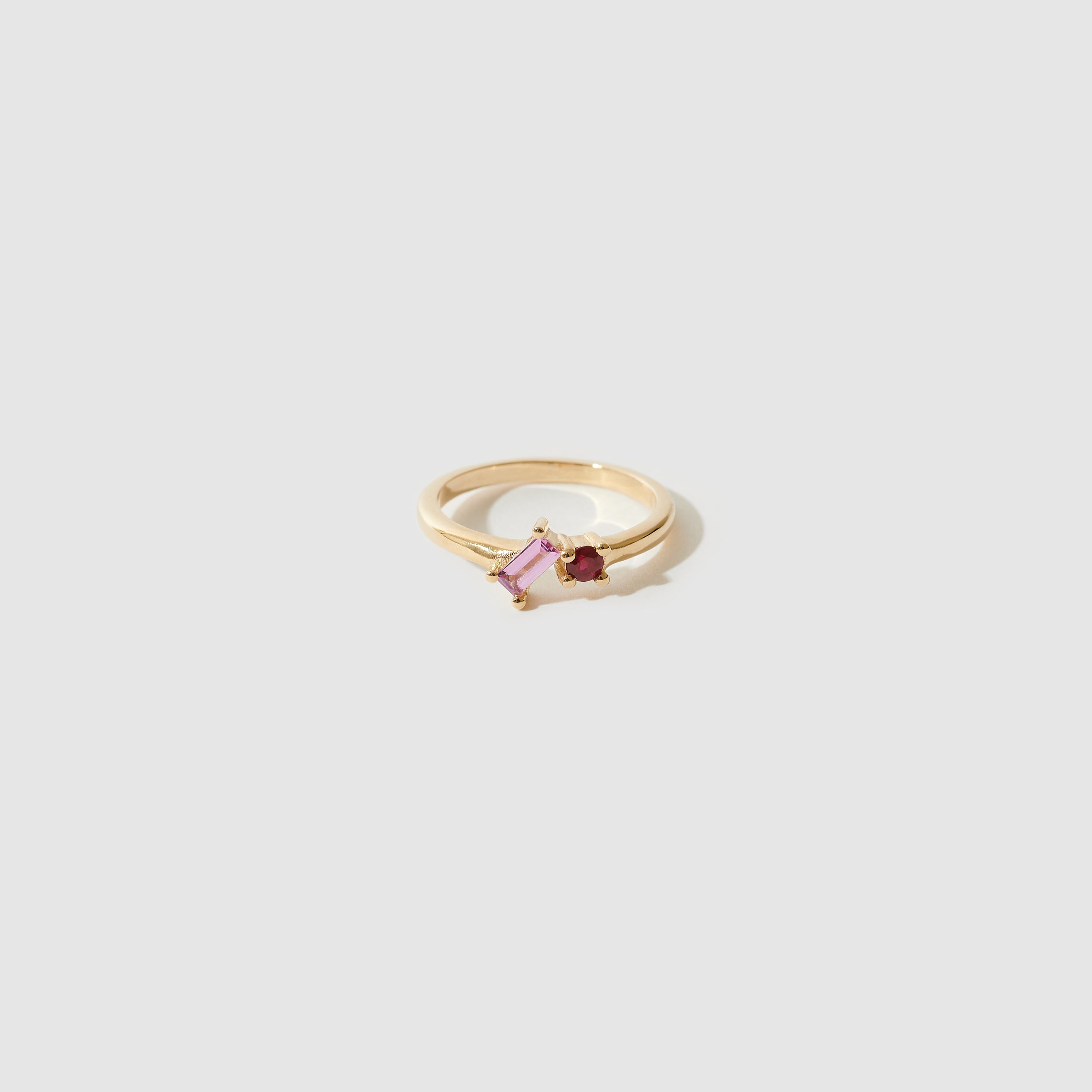 Vacation Ring ~ Ruby & Pink Sapphire