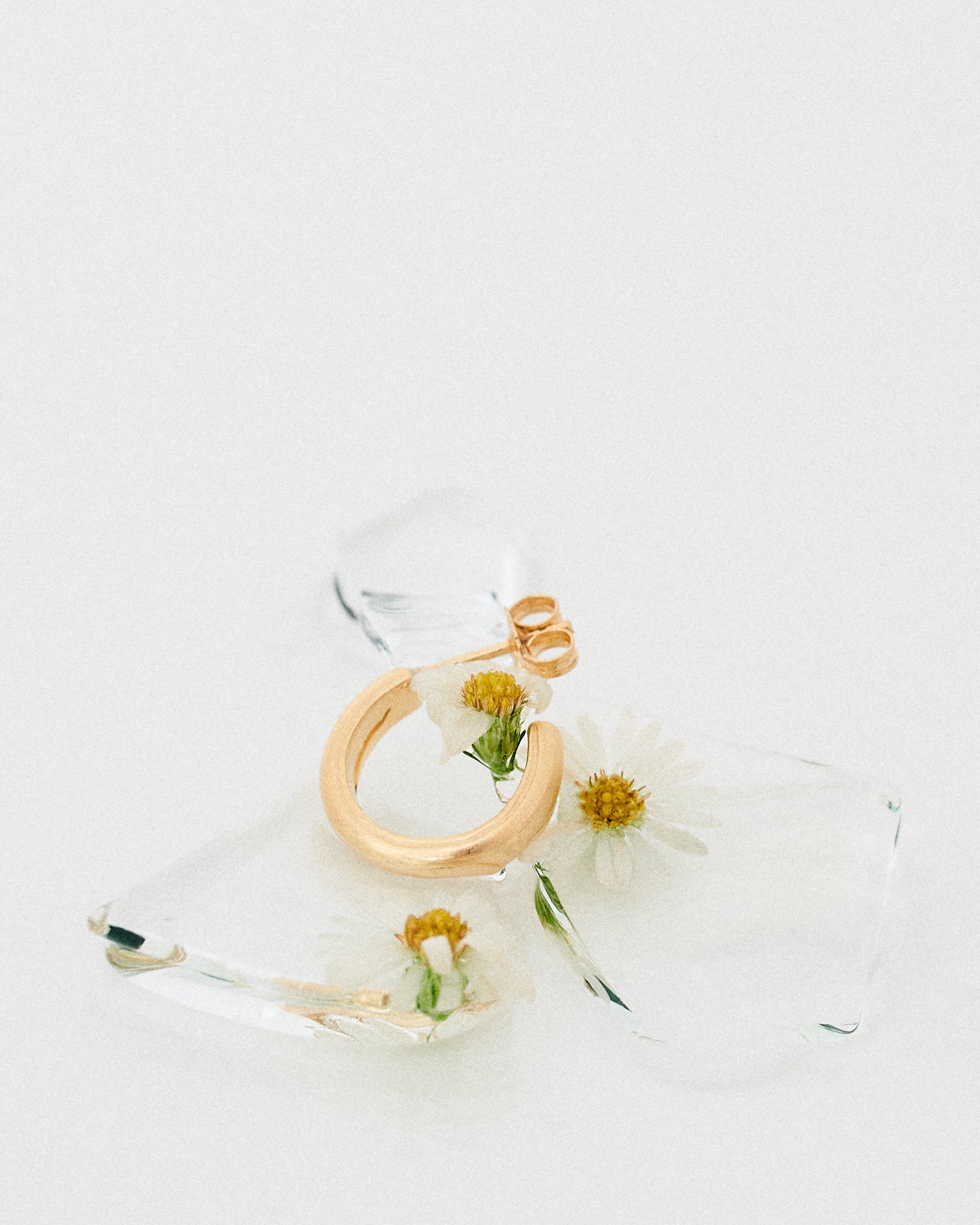 Half-Round Hoops ≈ 9ct Yellow Gold