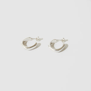 Poolside Hoops ≈ Sterling Silver