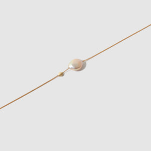 Keshi Necklace ~ 9ct Yellow Gold