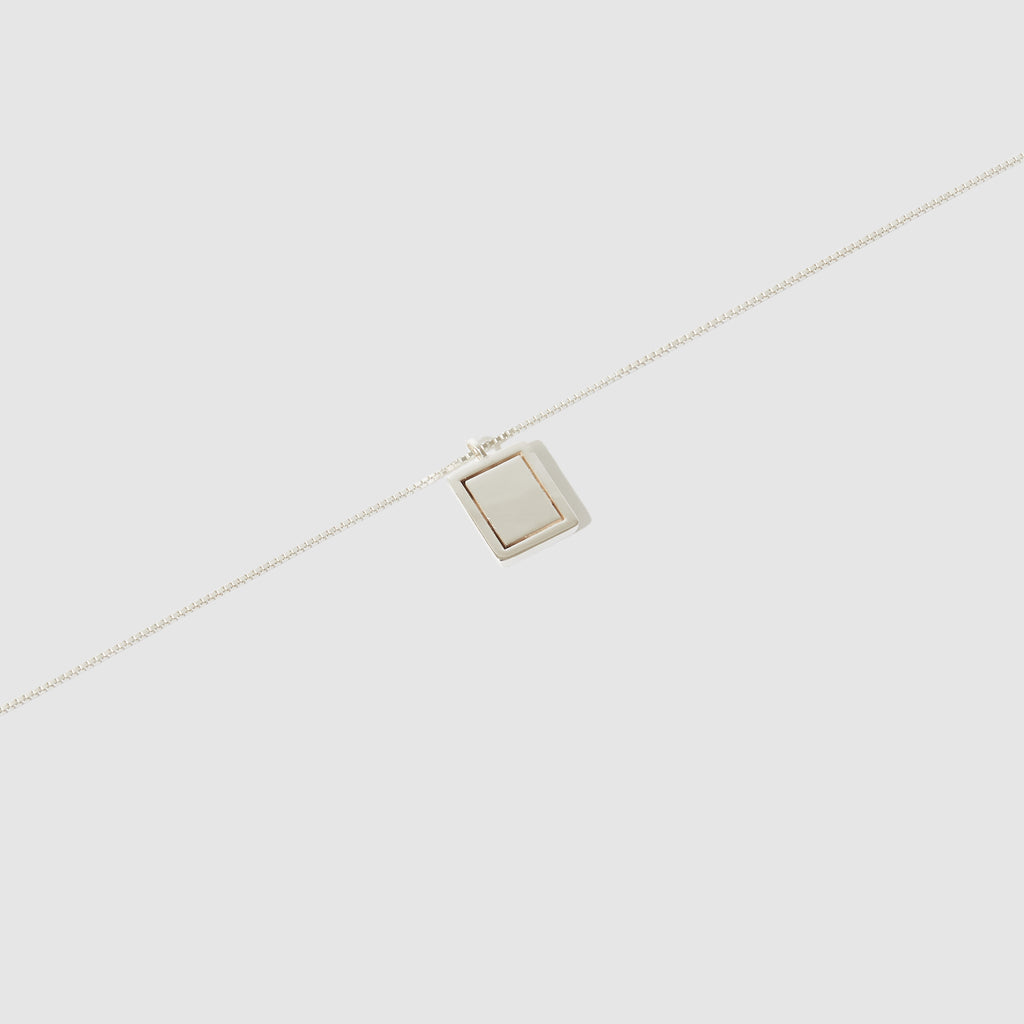 Postcard Pendant ~ Sterling Silver