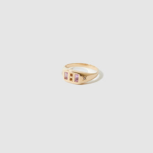 Baguette Signet Ring ~ Sunrise