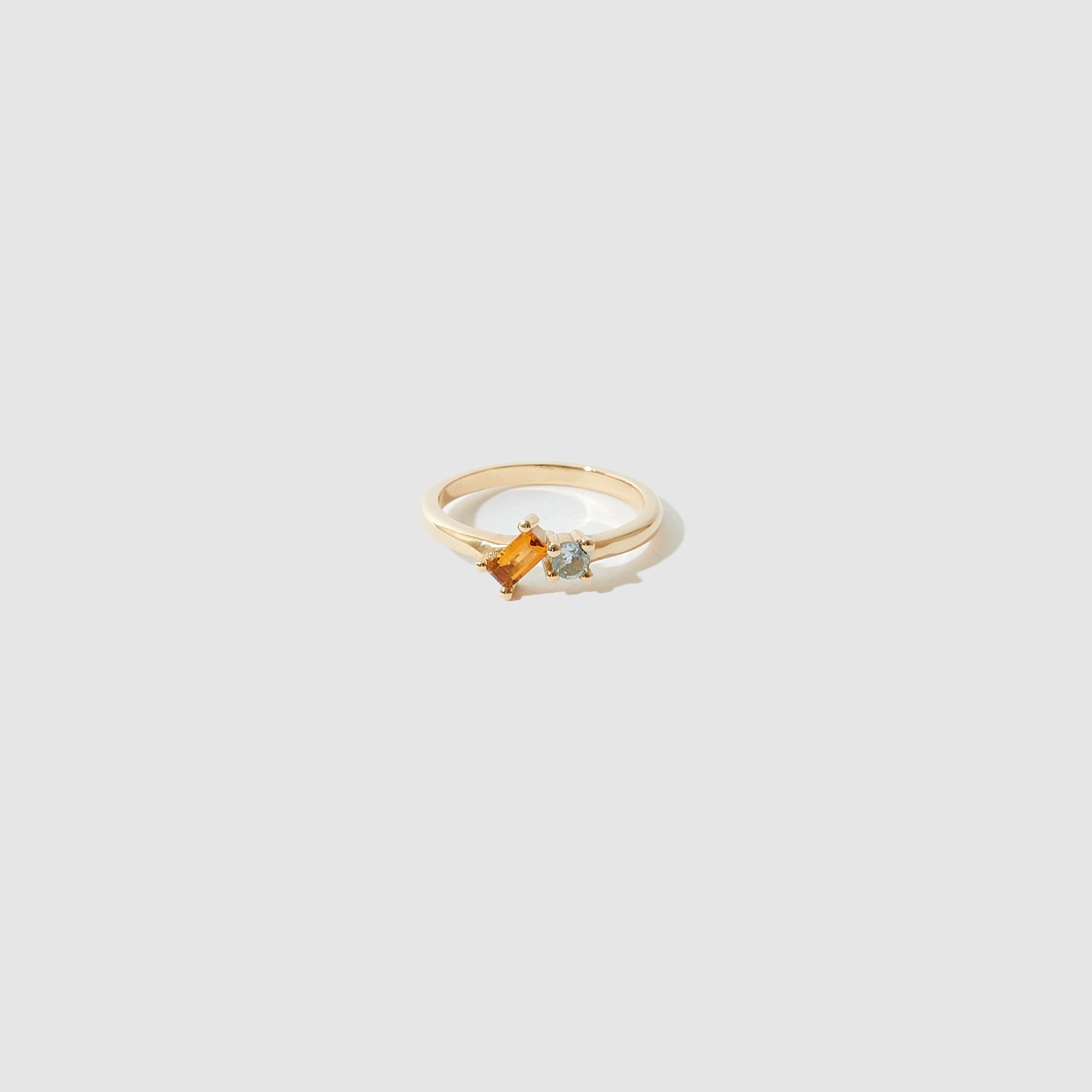 Vacation Ring ≈ Blue Topaz & Citrine