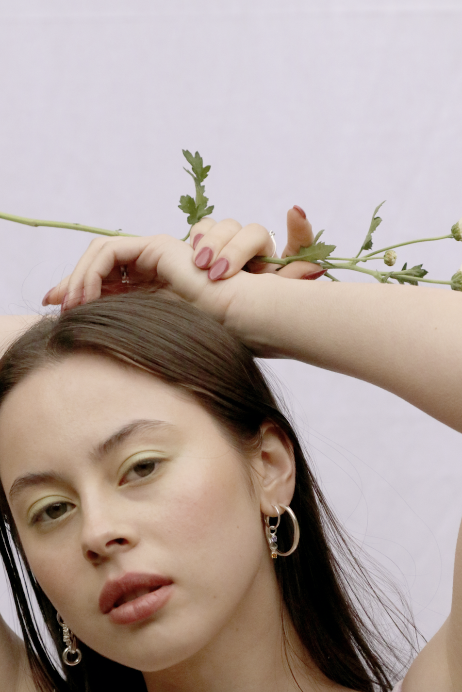 Oval Hoops ~ Sterling Silver