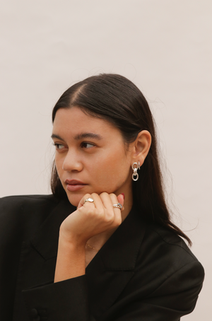 Wave Hoops ≈ Sterling Silver